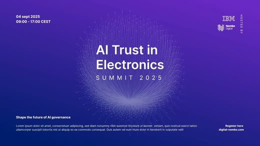 AI Trust Electronics SUMMIT