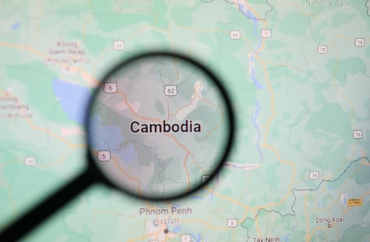 Cambodia map