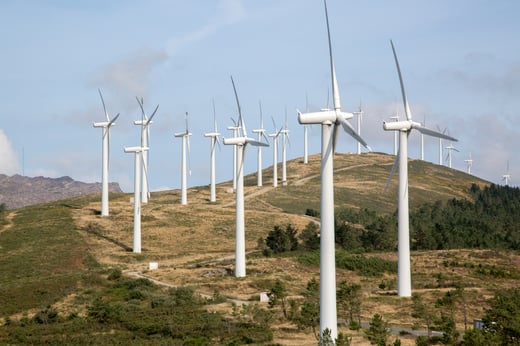 Wind Turbine, Carmota, Coruna, Galicia, Spain