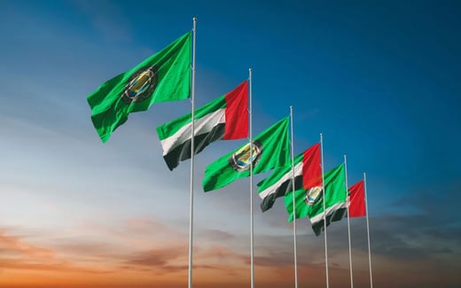 gulf-countries-flags